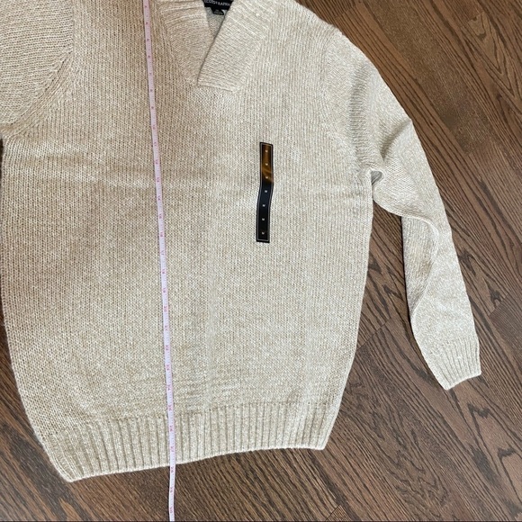 NWT Men’s Tricots St. Raphael v neck sweater sz M - Picture 10 of 11